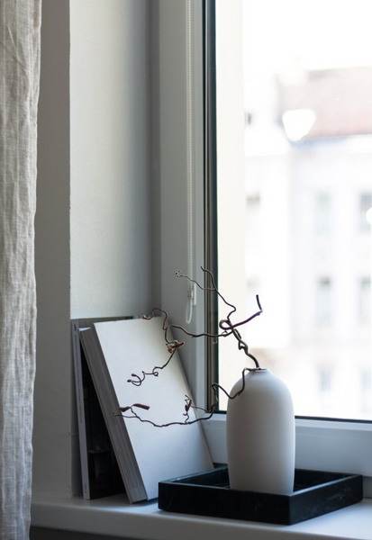 Ok Design RAW Vase White - Small - D 10 5 X H 14 5 Cm