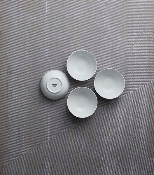 Ok Design Relief Bowl - 4 Pcs Giftbox