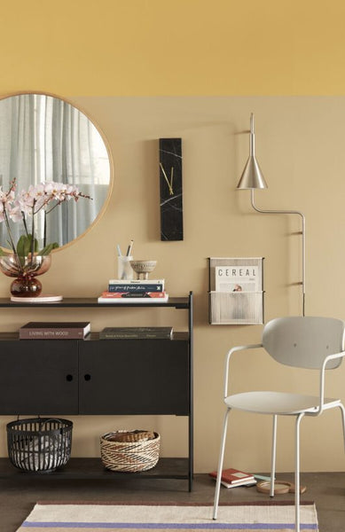 Ok Design Reveal Clock Black