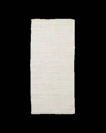 ok design Rug Chindi White