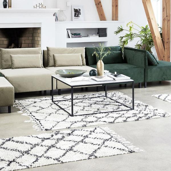 Ok Design Rug Zena White/Black