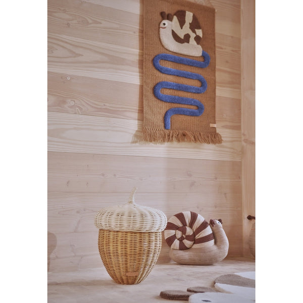 Ok Design Sally Snail On The Way Wall Rug