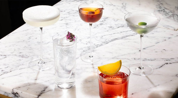 Ok Design Savage Set Of 4 Low Ball Glasses