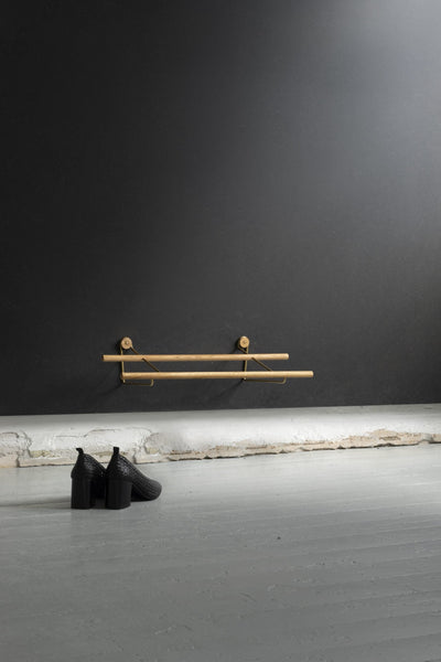 Ok Design Shoe Rack Oak Small