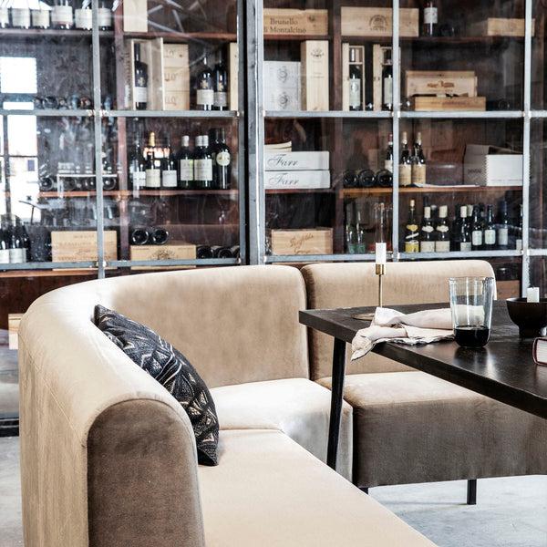 Ok Design Sofa Corner Seater Sand