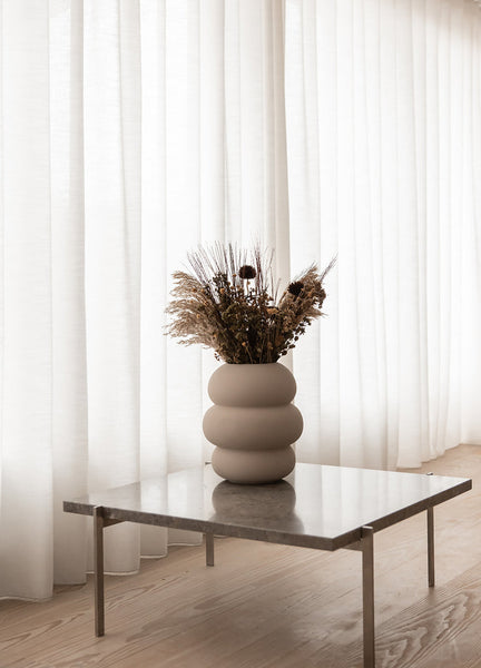 Ok Design Soft Shape Vase Beige
