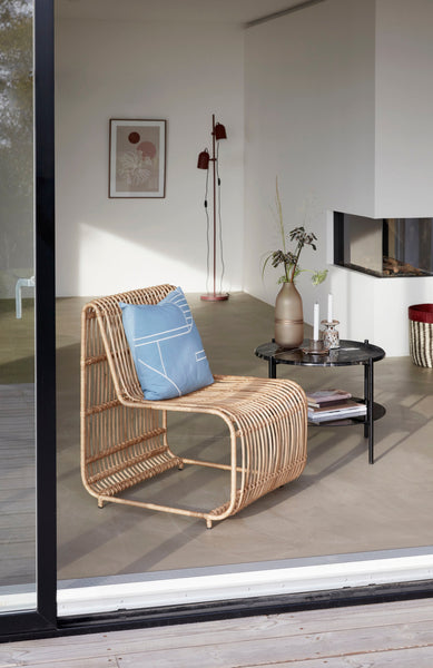 Ok Design Stunning Coffee Table Marble/Smoked