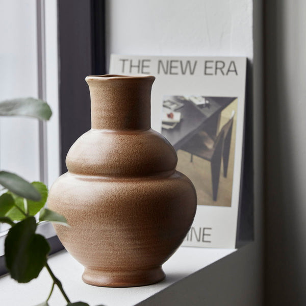 Ok Design Vase Liva Camel