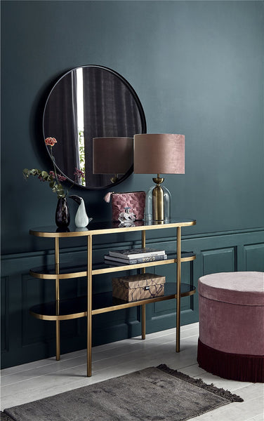 Ok Design Velvet Table Lamp - Rosa