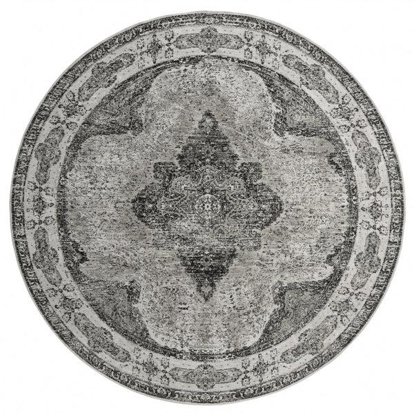 ok design VENUS woven rug dusty grey - 240cm