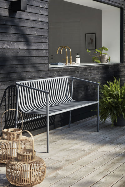 Ok Design Villa Bench Grey