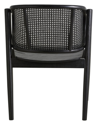 Ok Design WICKY Lounge Chair Black/black