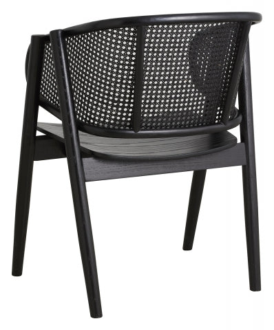 Ok Design WICKY Lounge Chair Black/black