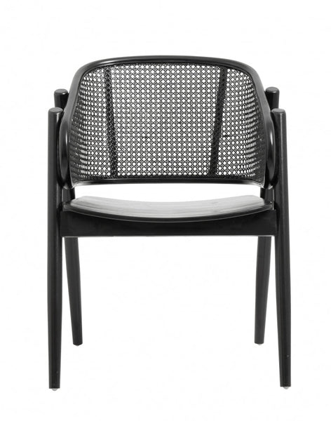 ok design WICKY lounge chair black/black