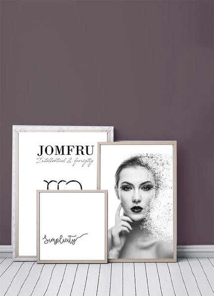 Ok Design Woman In Resolution Poster