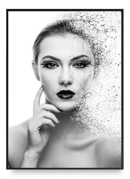 ok design Woman In Resolution Poster