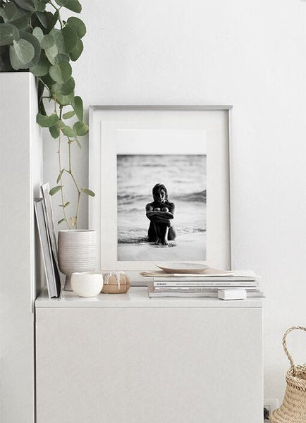 Ok Design Women On The Beach Poster