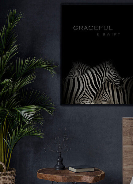 Ok Design Zebra Poster