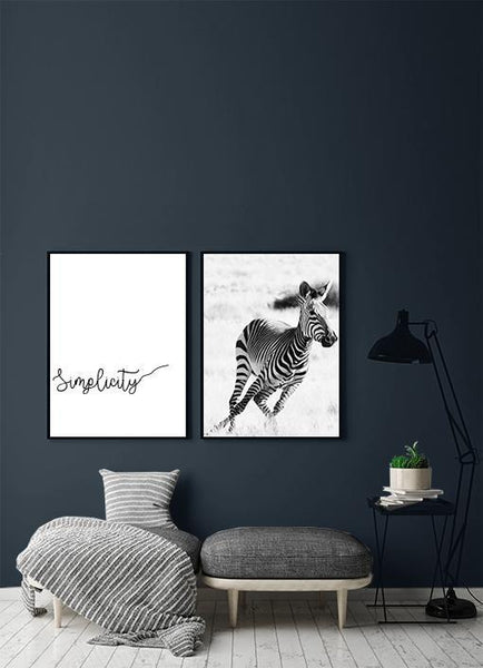 Ok Design Zebra Poster