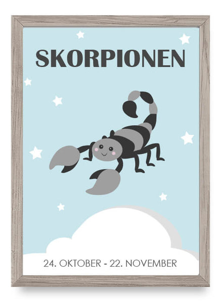 ok design Zodiac for Boy - Skorpion Poster