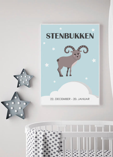 Ok Design Zodiac For Boy - Stenbuk Poster