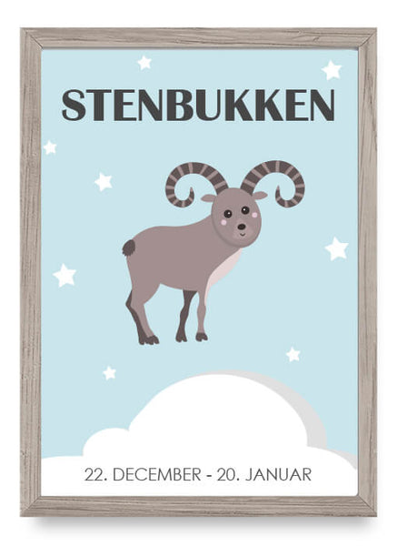 ok design Zodiac for Boy - Stenbuk Poster