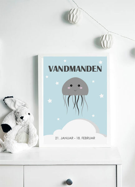 Ok Design Zodiac For Boy - Vandmand Poster