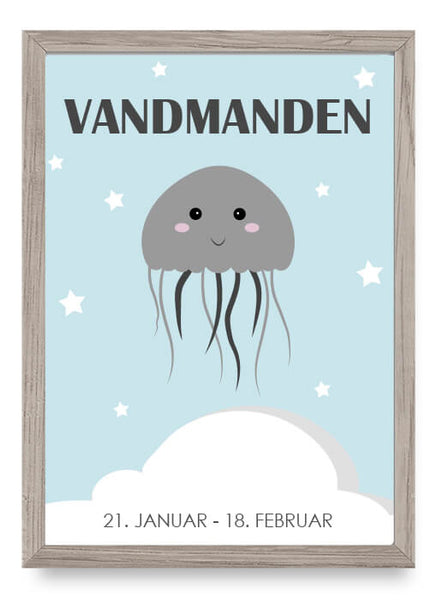 ok design Zodiac for Boy - Vandmand Poster