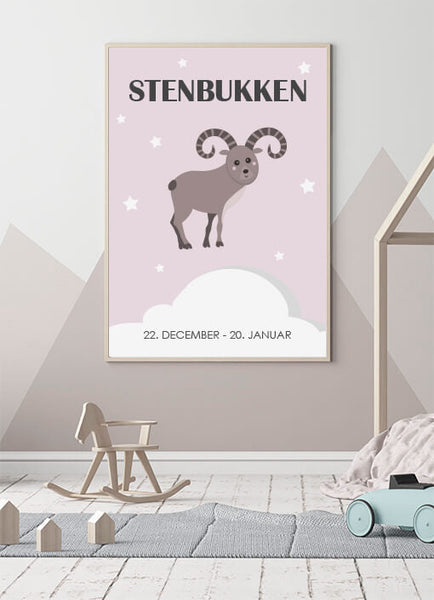 Ok Design Zodiac For Girl - Stenbuk Poster