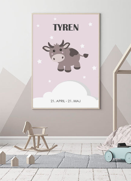 Ok Design Zodiac For Girl - Tyr Poster