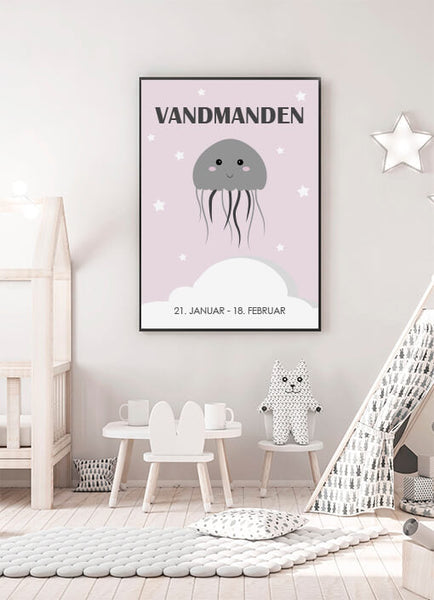 Ok Design Zodiac For Girl - Vandmand Poster