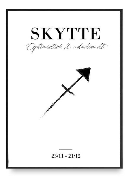ok design Zodiac - Skytte Poster