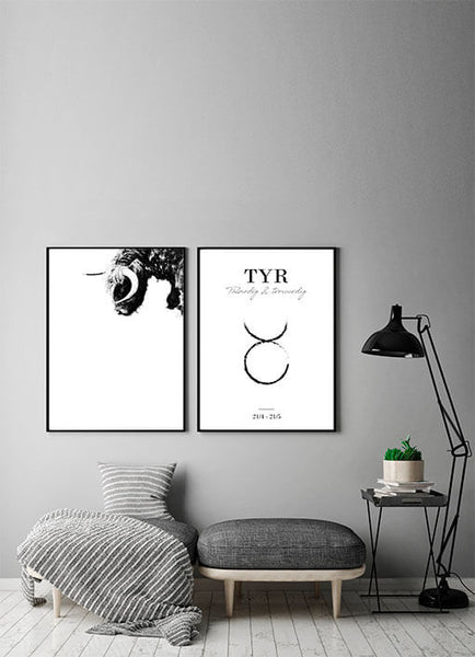Ok Design Zodiac - Tyr Poster