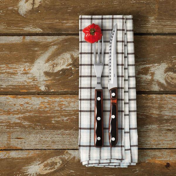 Ok Design Old Farmer Steak/grill Cutlery 4 Pieces - 2 Persons