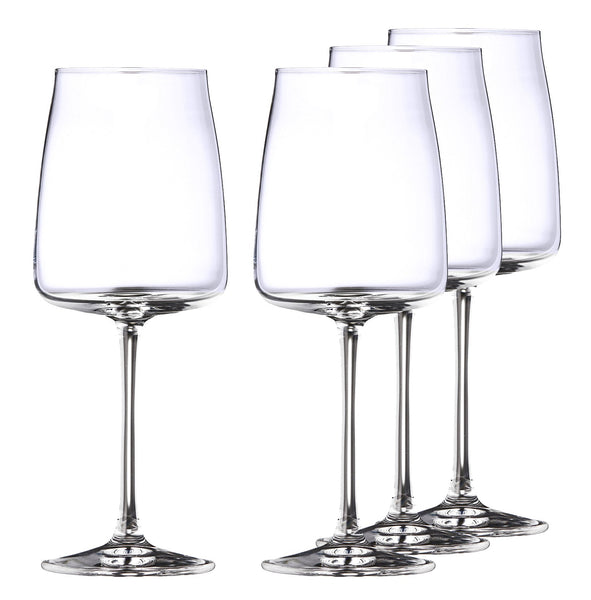 ok design Zero White Wine Glasses - Giftbox of 12 pcs