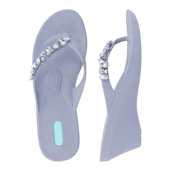 Oka B Alexa Wedge Flip Flops