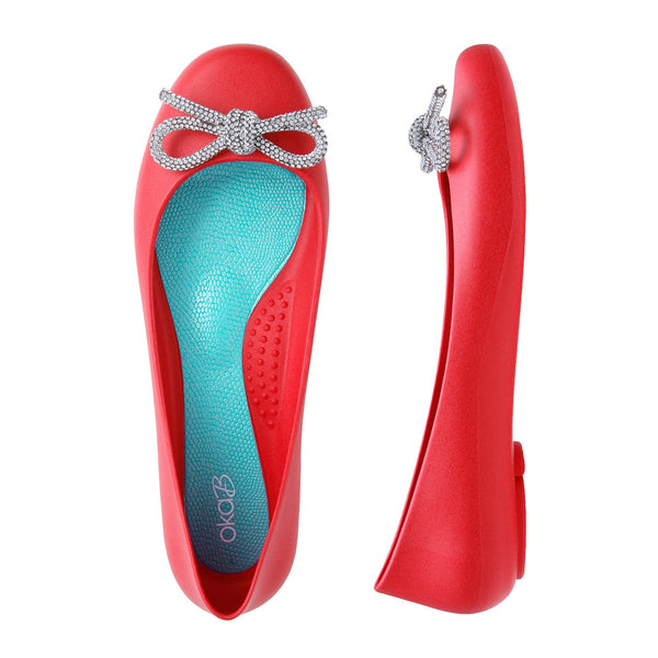 oka b Blythe Matte Ballet Flats