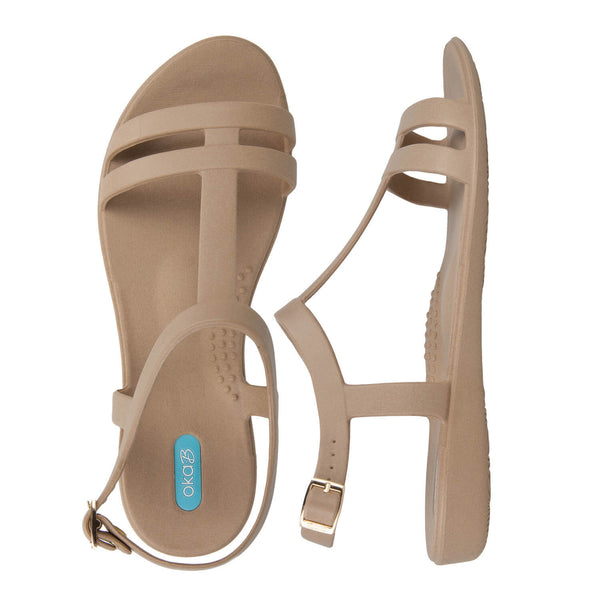 Oka B Morgan T-Strap Sandals