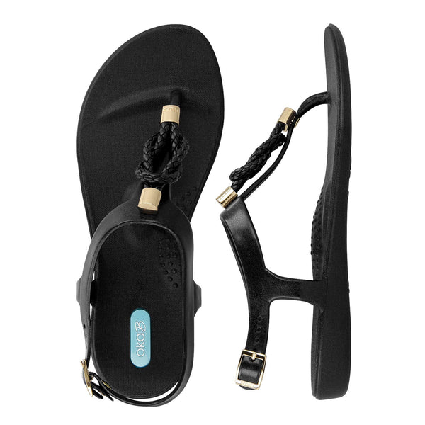 oka b Neptune T-Strap Sandals
