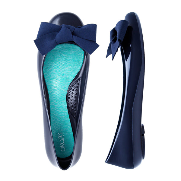 Oka B Pollie Shiny Ballet Flat
