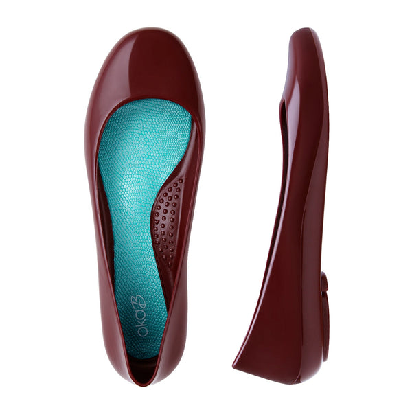 Oka B Taylor Shiny Ballet Flats