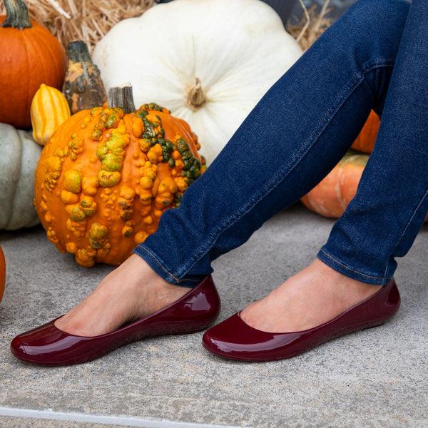 Oka B Taylor Shiny Ballet Flats