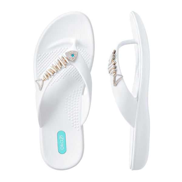 oka b Ursula Flip Flops