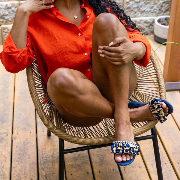 Oka B Zuri Slide Sandals