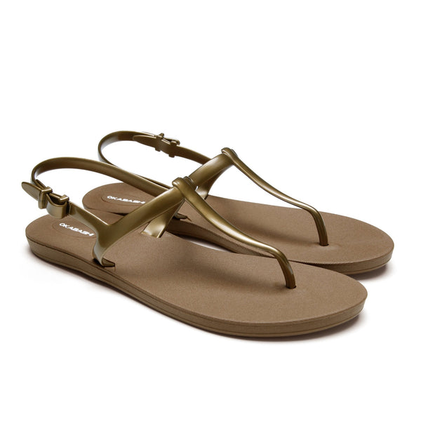 Okabashi Journey Slim Women's T-Strap Sandals
