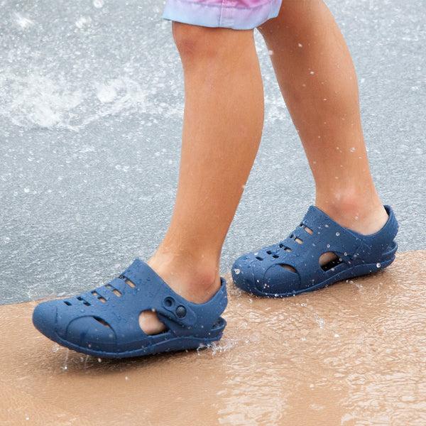 Okabashi Toddler Carter Camp Shoes Navy Blue