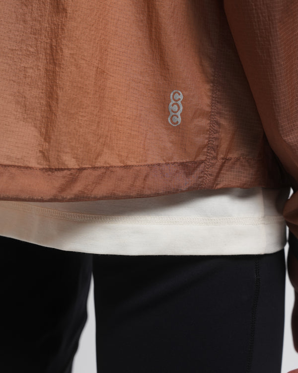 Olaf Hussein 10 Year Ripstop Windbreaker Mocha Mousse