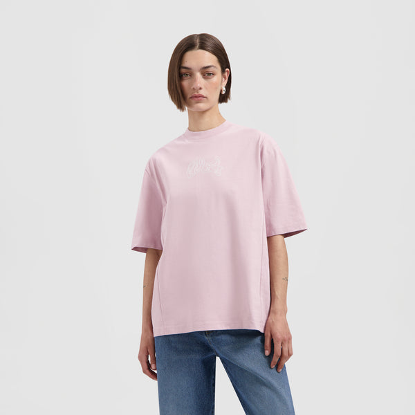 olaf hussein Modern Maker Oversized Tee Keepsake Lilac