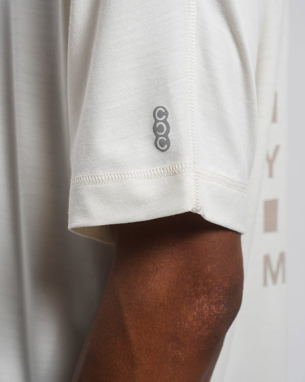 Olaf Hussein 10 Year Graphic Boxy Tee White