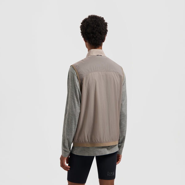 Olaf Hussein 10 Year Ripstop Gilet Cobblestone